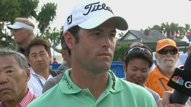 Why is <b>Robert Streb</b> using his wedge to putt at The Greenbrier Classic? - promo245645699
