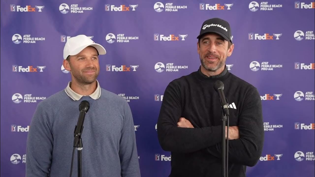 Aaron Rodgers and Ben Silverman win the 2023 AT&T Pebble Beach ProAm