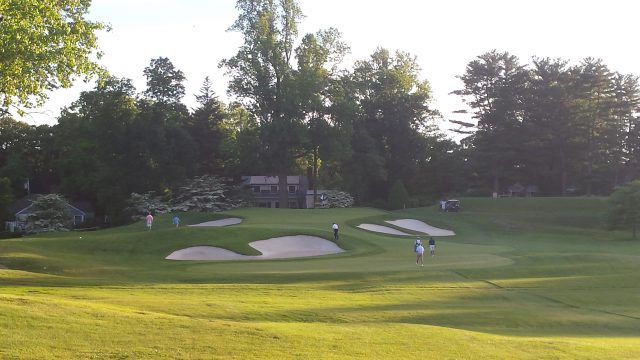 THE ICONIC 10TH ON THE WEST COURSE ADDED TO ITS REPUTATION FOR DRAMA TODAY