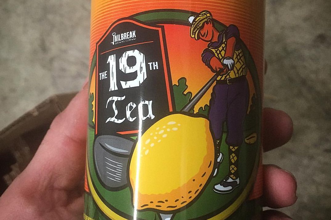 Jailbreak Brewing has an Arnold Palmerflavored beer called 19th Tea