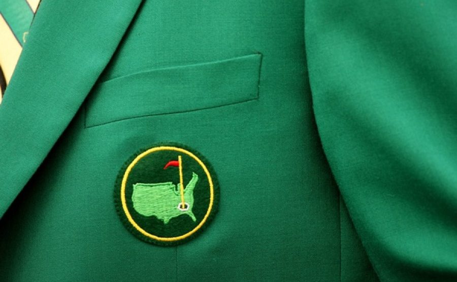 A photo of an Augusta National Golf Club green jacket