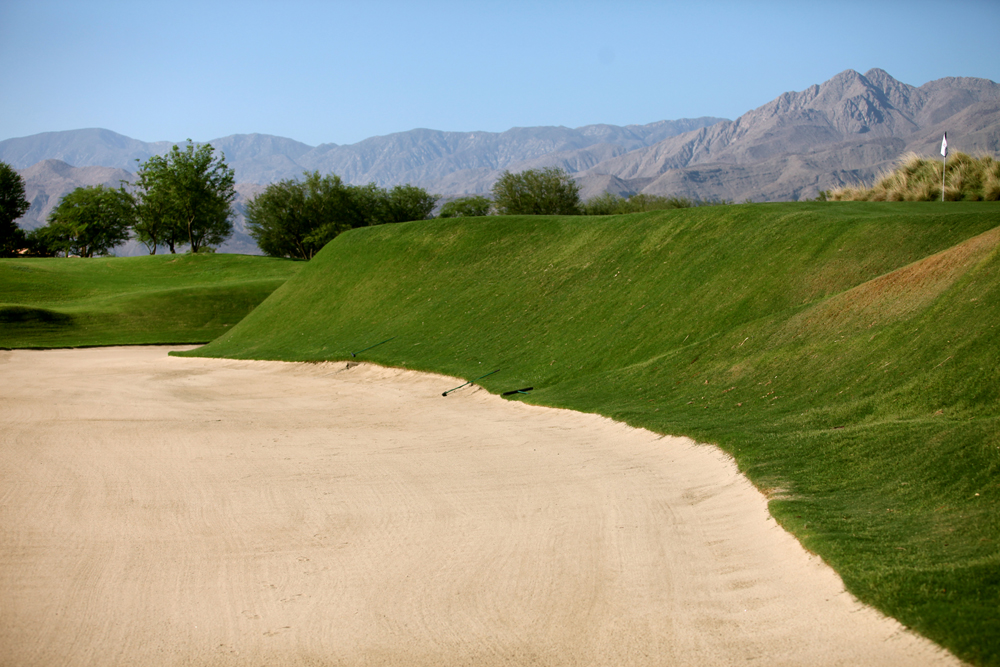 The 16th hole of the Stadium Course at PGA West in La Quinta.  Top 100 holes in the Coachella Valley (Marilyn Chung/The Desert Sun)