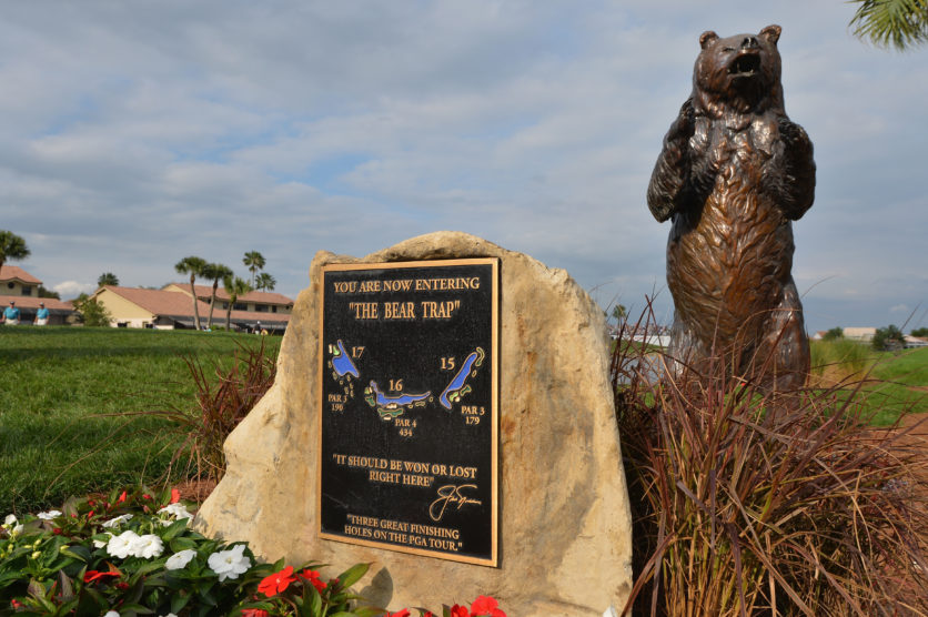 A photo of the Bear Trap at PGA National