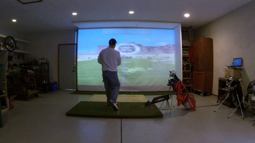 build a golf simulator in your garage