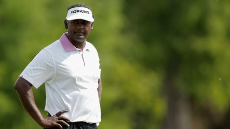 A photo of golfer Vijay Singh