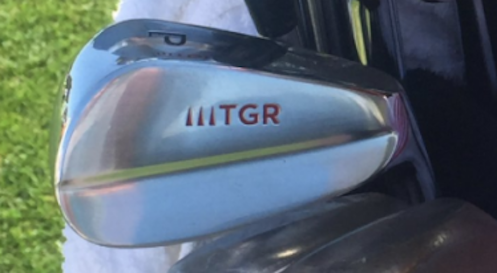 Who Made Tiger Woods New Irons Stamped With The Tgr Logo