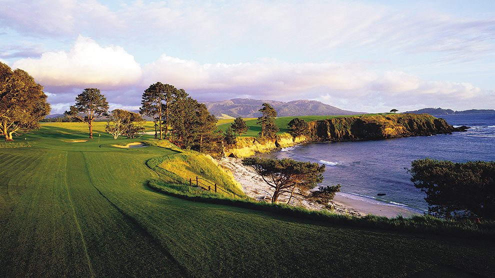 A picture of the 5th hole at Pebble Beach Golf Links