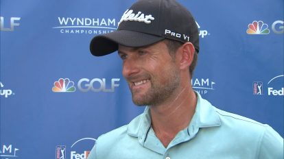 A photo of golfer Webb Simpson