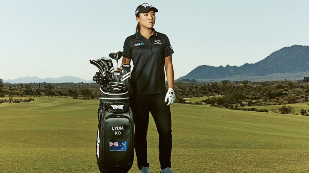 A photo of golfer Lydia Ko