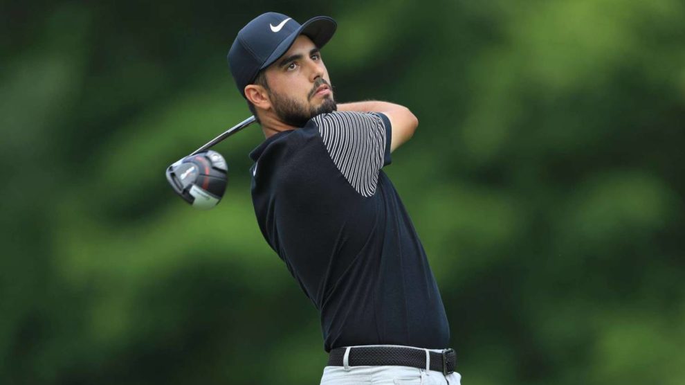 A picture of golfer Abraham Ancer from 2018