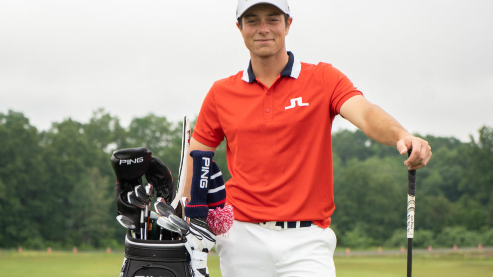 A picture of golfer Viktor Hovland