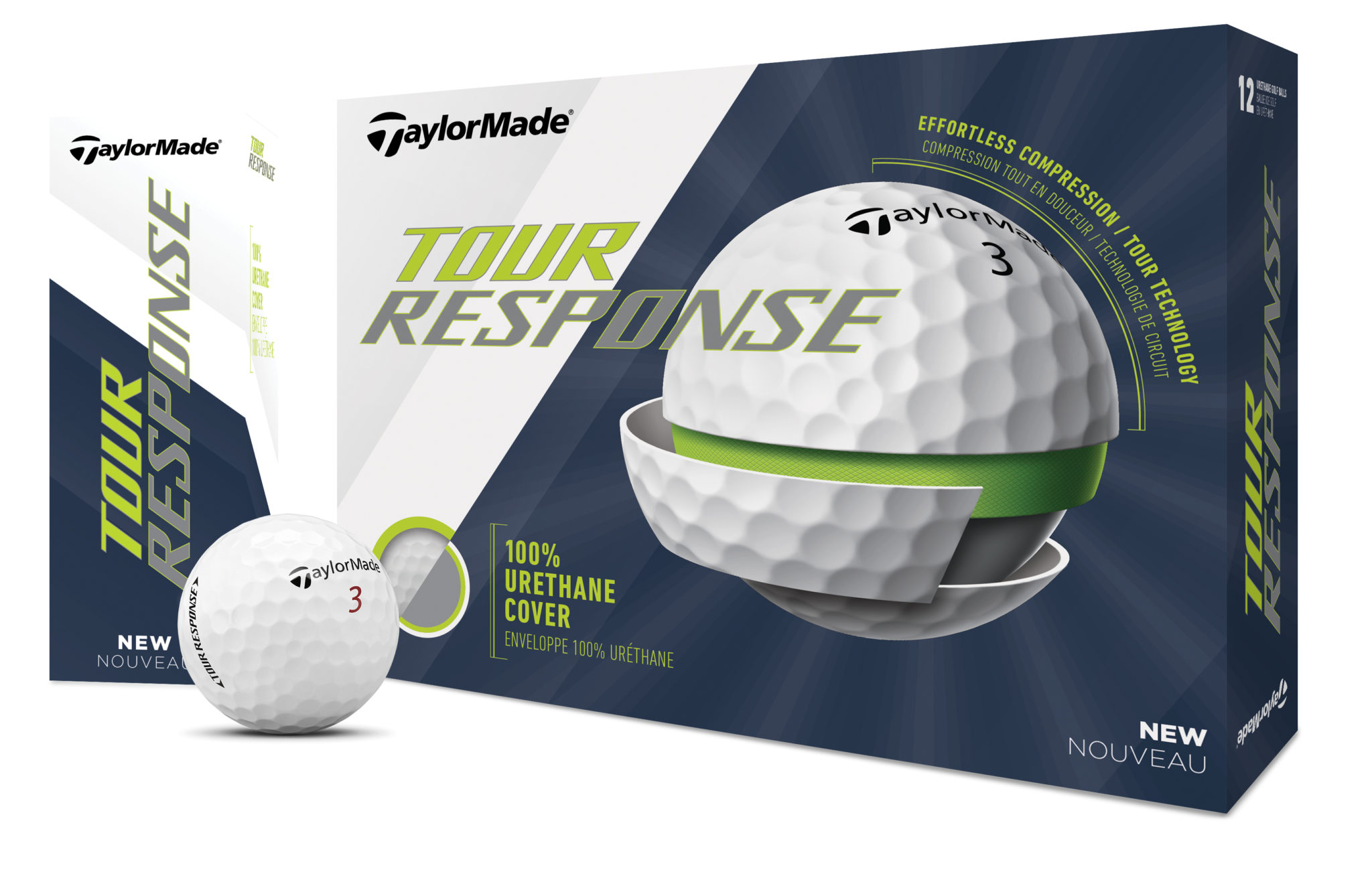 Taylormade Golf Introduces New Tour Response And Soft Response Golf Balls