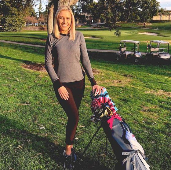 Golf Channel host and Instagram golf influencer Nikki Bondura (Nikki B ...