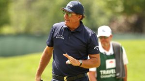 Here's why Phil Mickelson started wearing sunglasses, and we try to