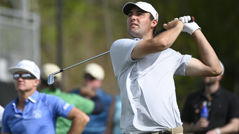 Scottie Scheffler shoots 59 on Friday at the 2020 Northern Trust