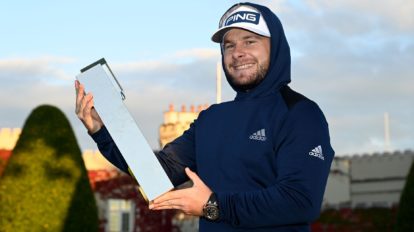 A picture of golfer Tyrrell Hatton