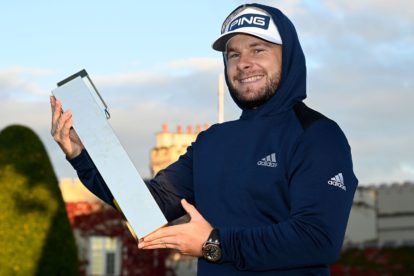 A photo of golfer Tyrrell Hatton