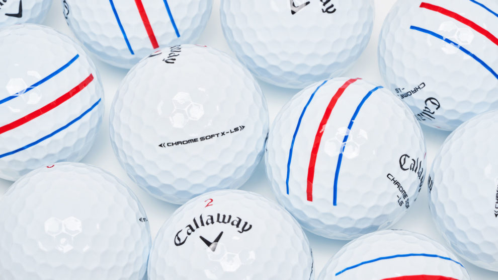 A photo of golf balls