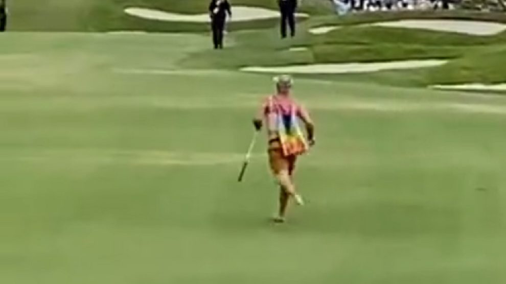 naked golf streaker at phoenix