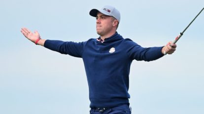 A picture of golfer Justin Thomas