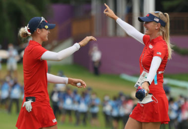 A photo of the Korda sisters