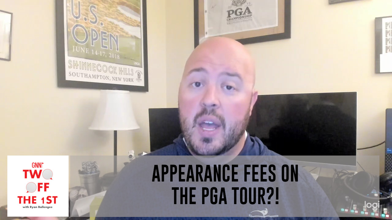 does pga tour pay appearance fees