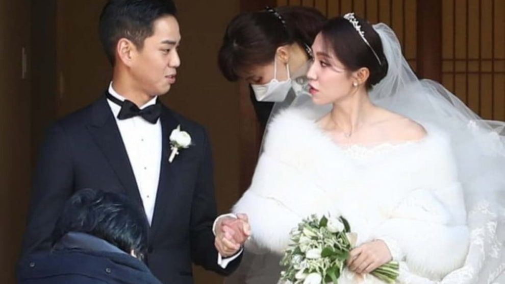 Photo of Lydia Ko and Chung Jun wedding ceremony