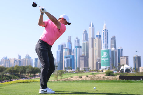 A picture of golfer Rory McIlroy