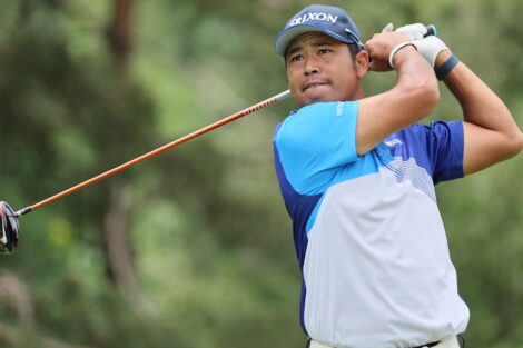 A photo of golfer Hideki Matsuyama