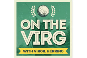 On the Virg podcast logo