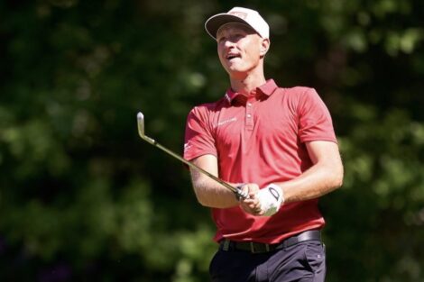 A photo of golfer Adrian Meronk