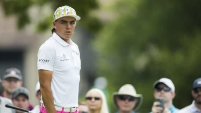 A photo of golfer Rickie Fowler