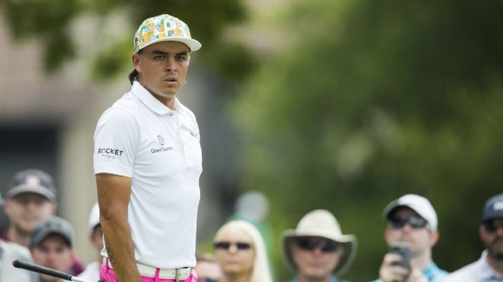 A photo of golfer Rickie Fowler