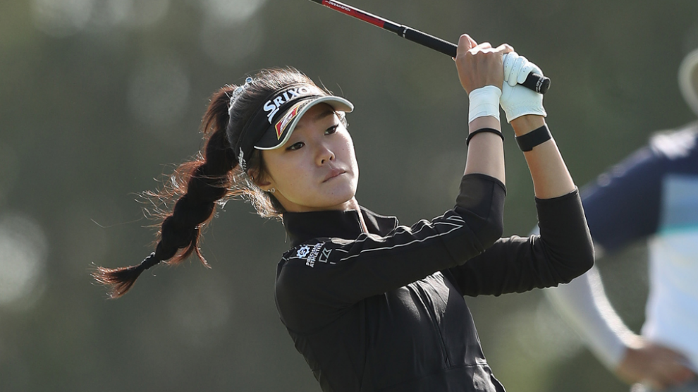 A photo of golfer Grace Kim
