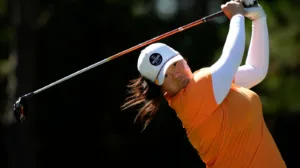 A photo of golfer Angel Yin