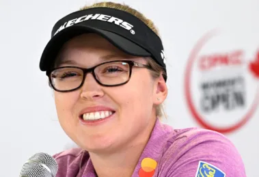 A photo of Brooke Henderson