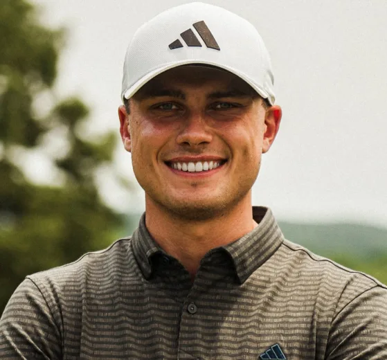 A photo of golfer Ludvig Aberg