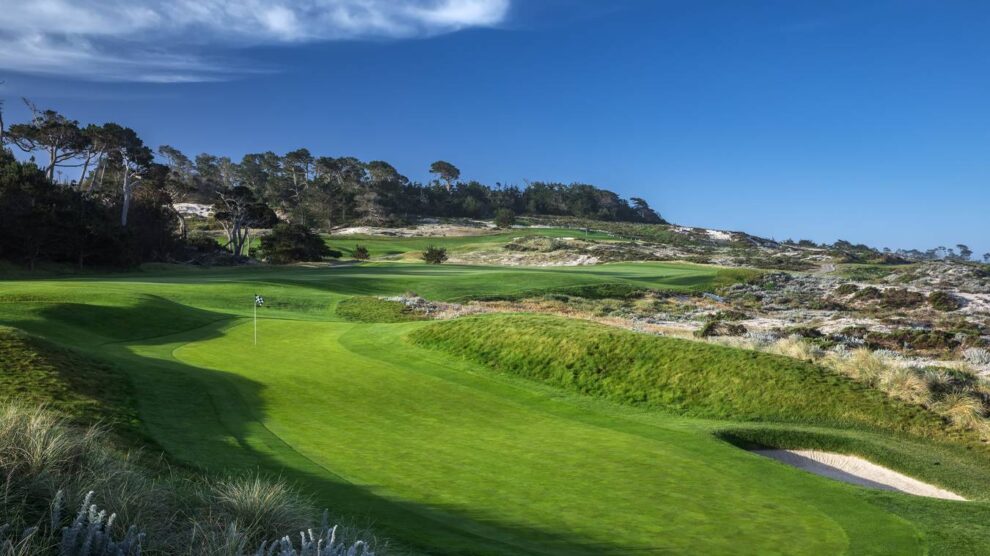 A photo of Spyglass Hill Golf Course