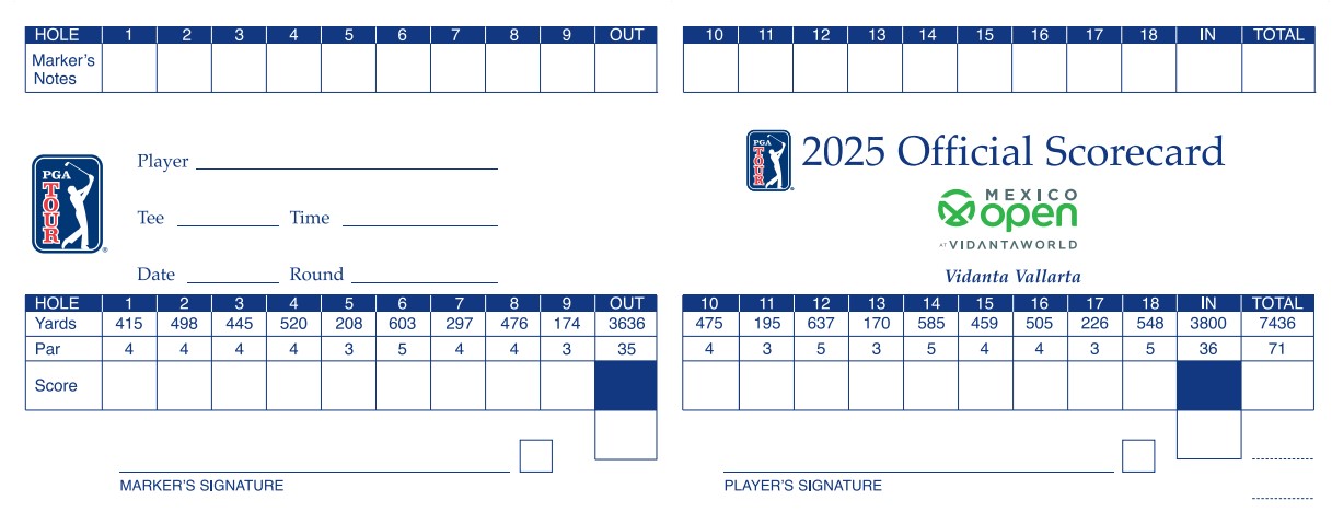 Vidanta Vallarta scorecard